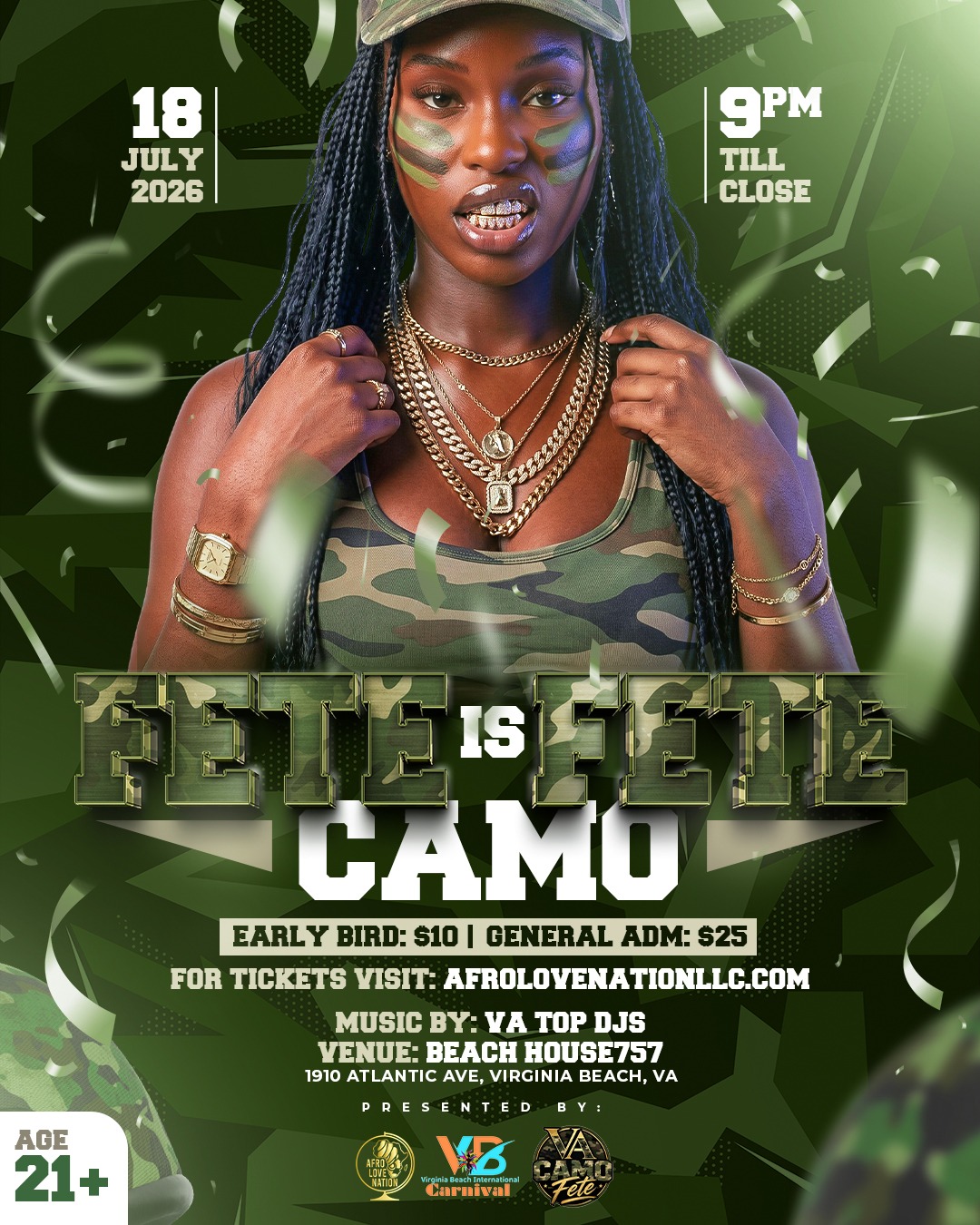 Fete Is Fete - Camo