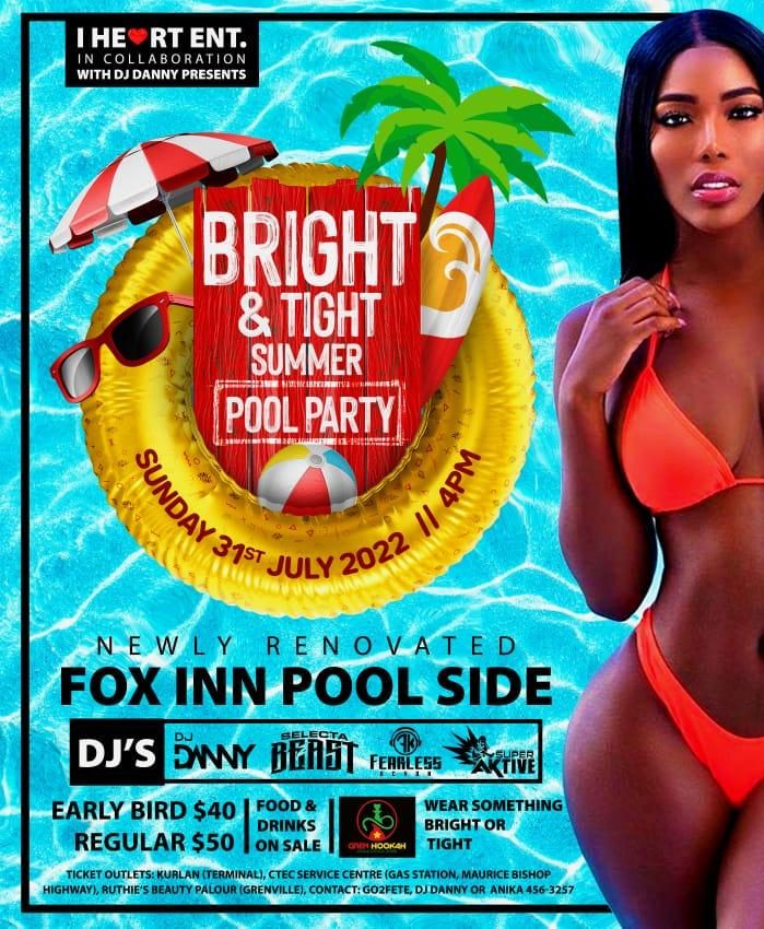 Bright & Tight Summer Pool Party