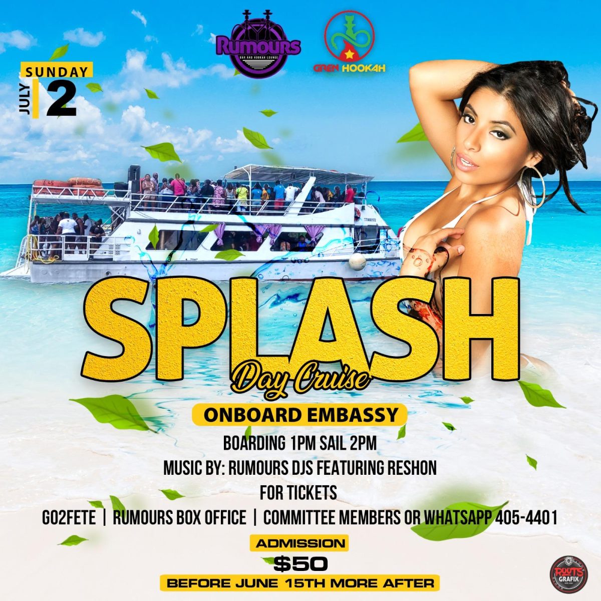 Splash day Cruise - Onboard Embassy