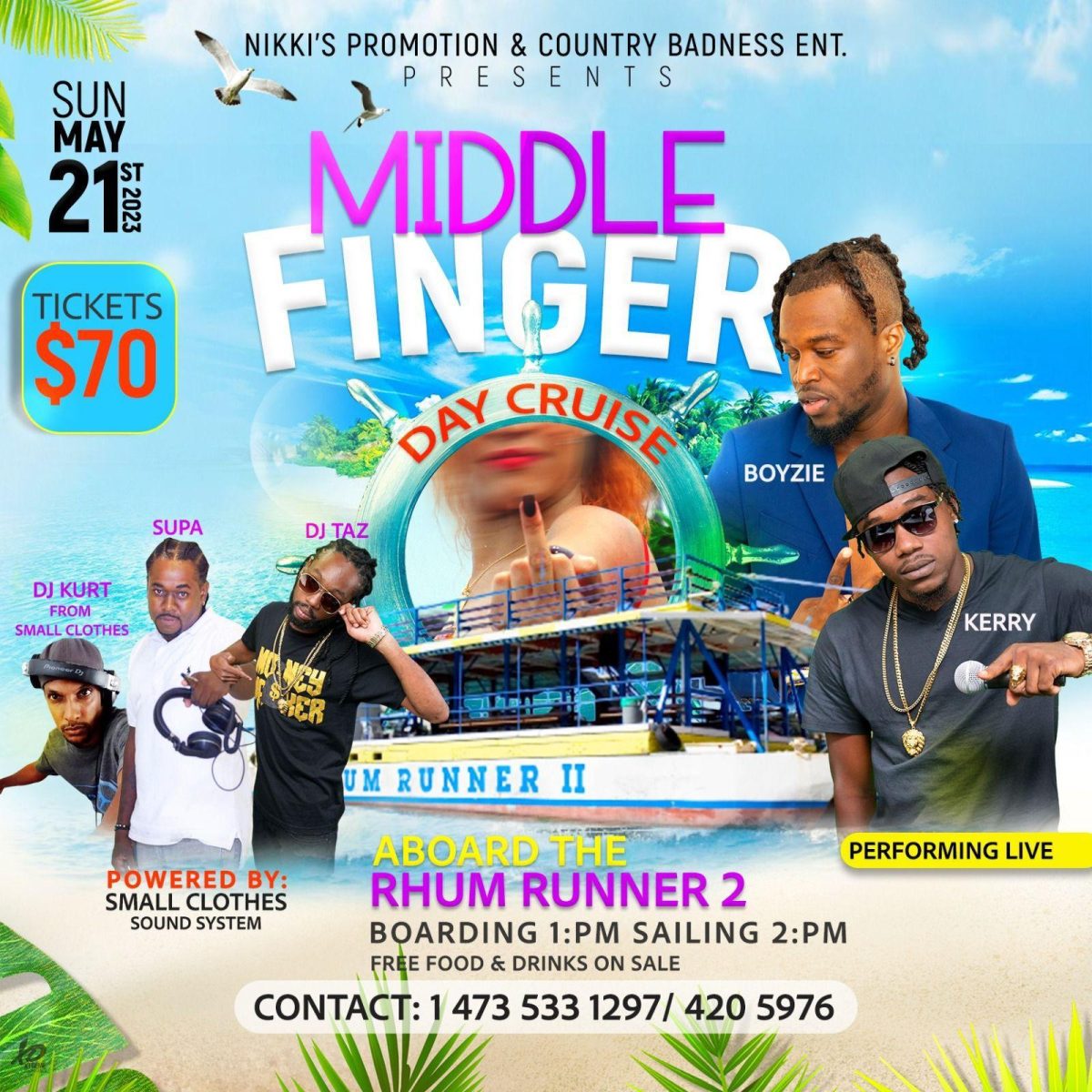 Middle Finger Day Cruise