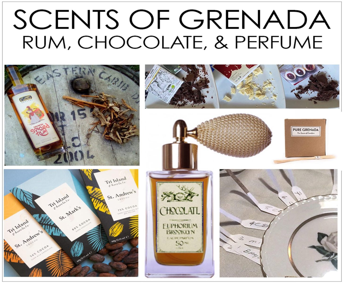 PERFUME, RUM, & CHOCOLATE