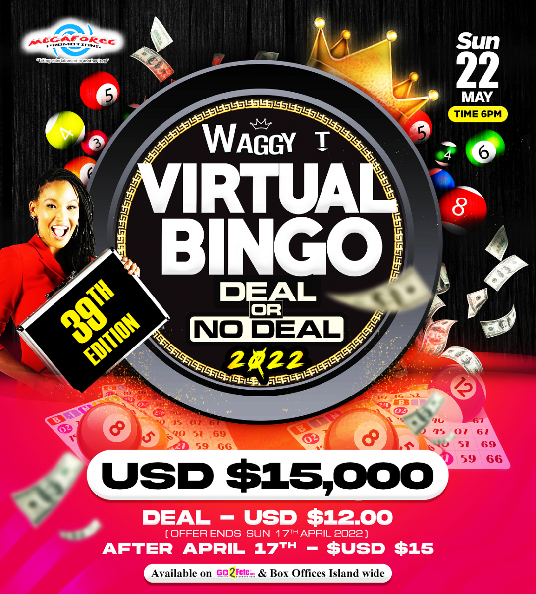Waggy T Virtual Bingo - 39ED