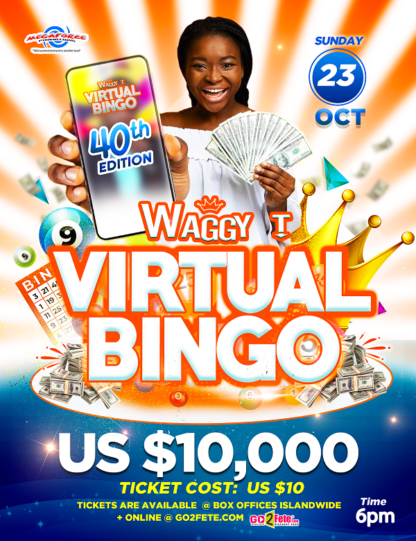 Waggy T Virtual Bingo - 40th ED
