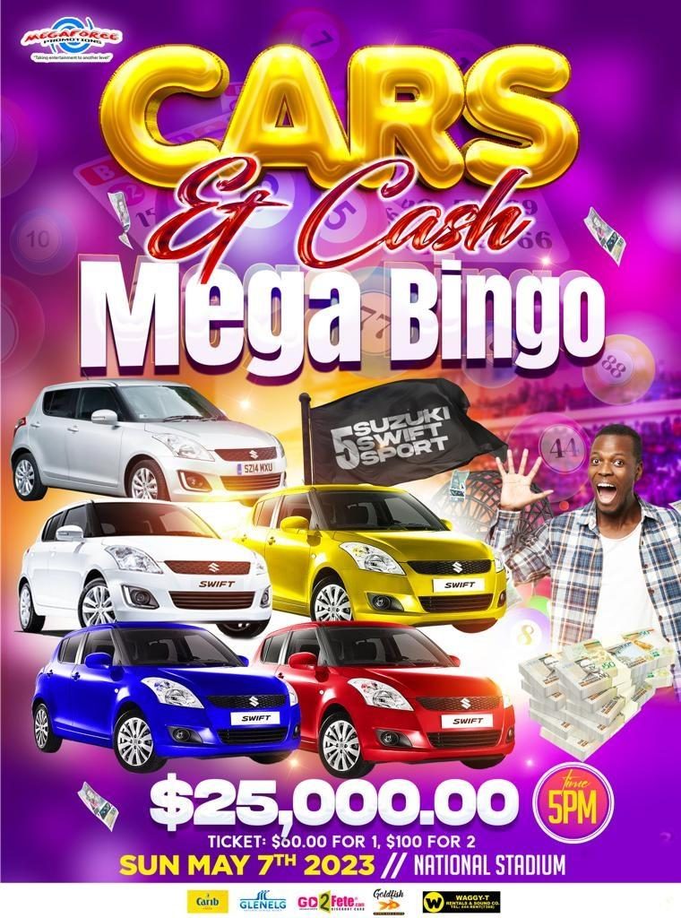 Cash and Cars Mega Bingo