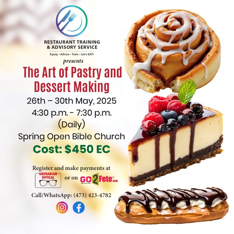 Pastry and Dessert Making class