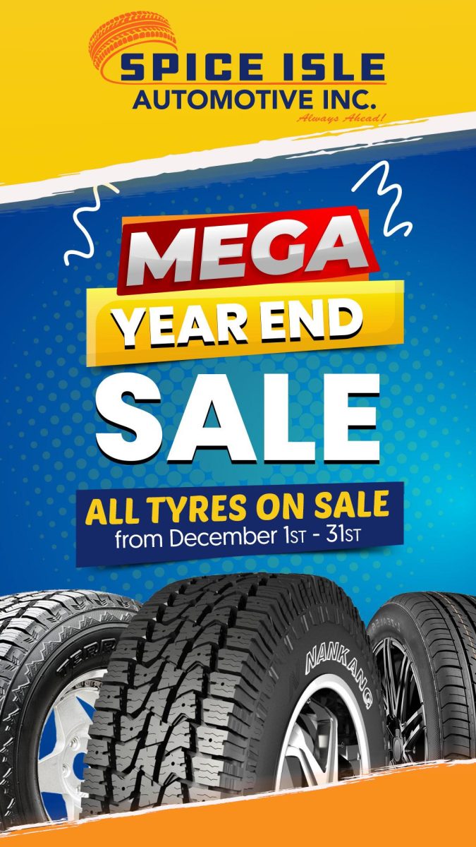Spice Isle Automotive's MEGA End of Year Tyre Sale