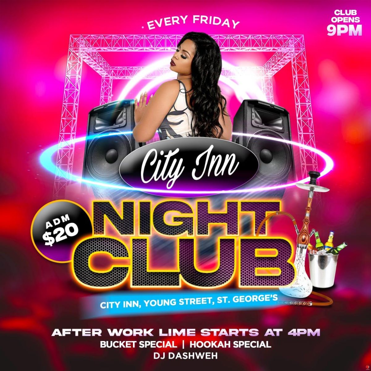 Night Club Every Friday @ City Inn 473