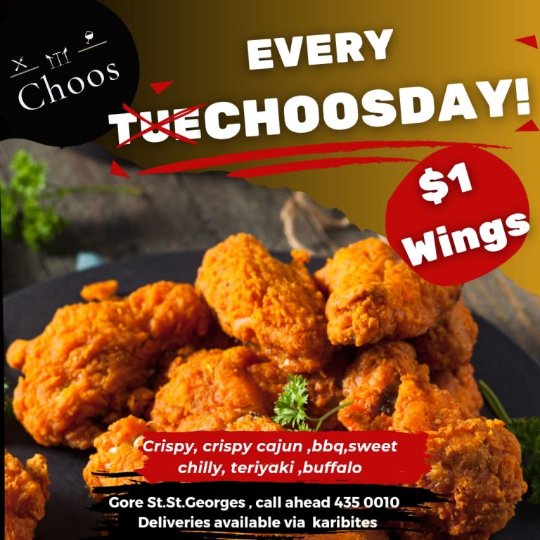 Every Choosday 1$ wings