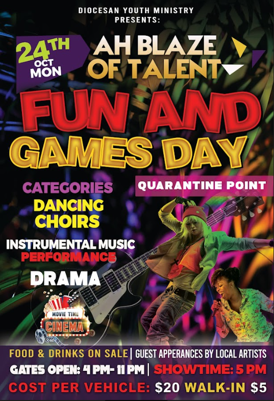 Ah Blaze of Talent - Fun & Games Day