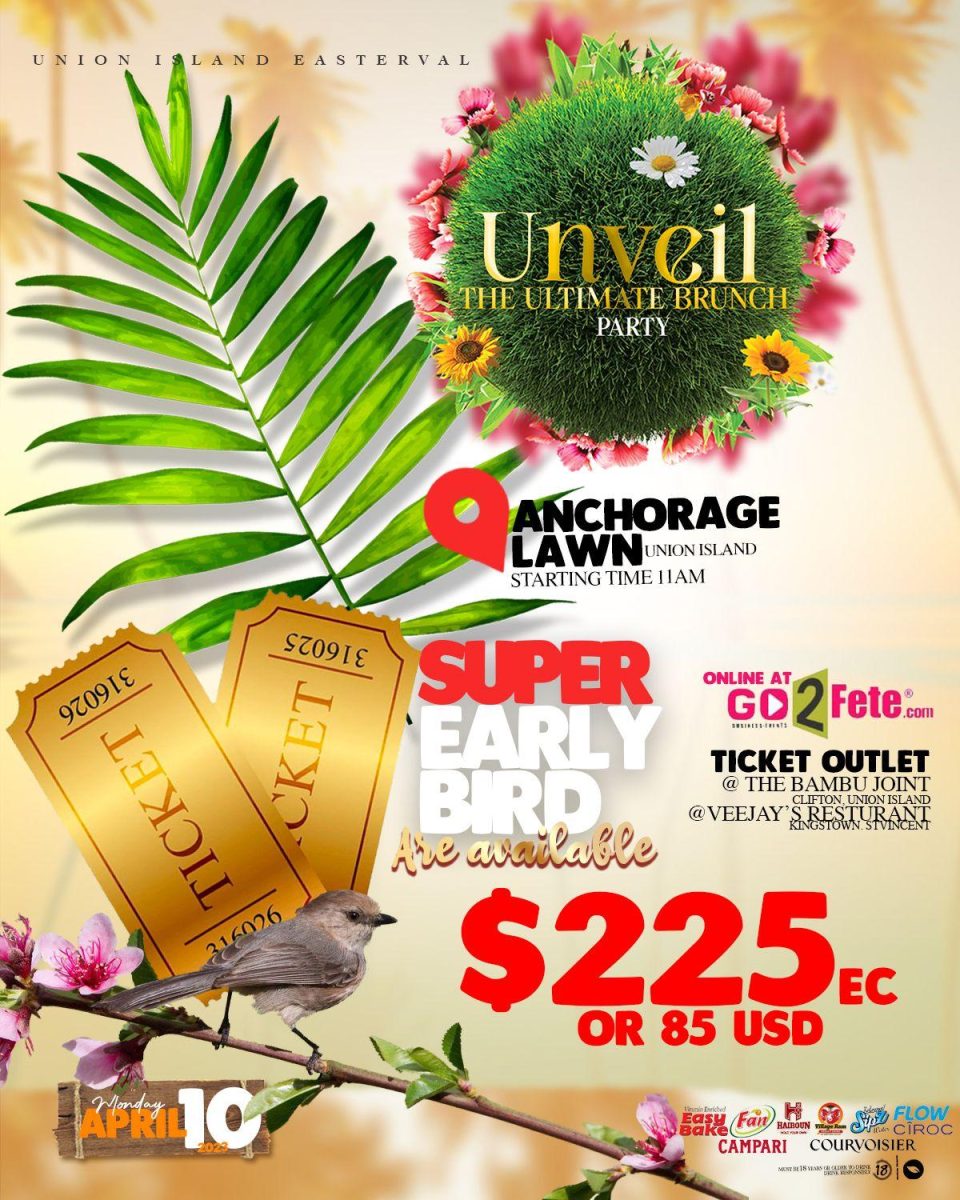 Unveil - The Ultimate Brunch Party @ Anchorage lawn Union Island