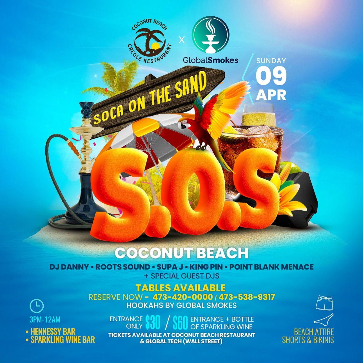 Soca on the Sand (S.O.S)