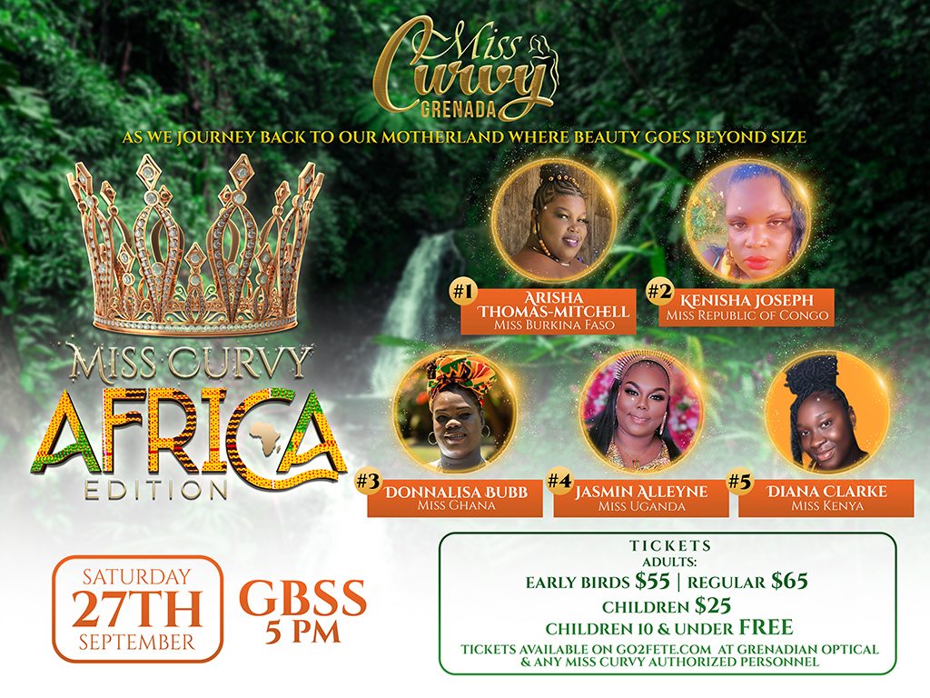 Miss Curvy Grenada 2025 - African Edition
