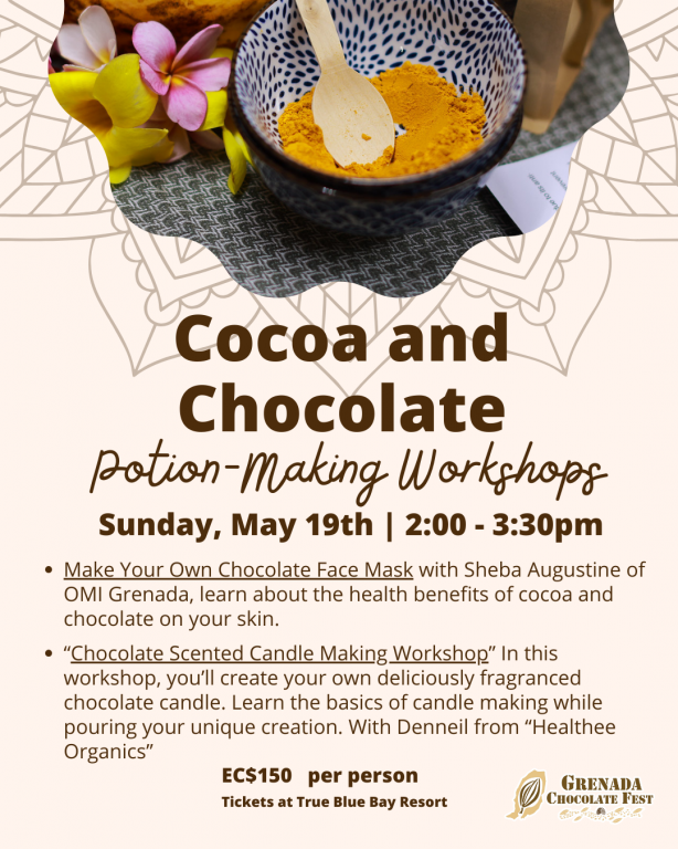 Cocoa and Chocolate potion-making workshops - Grenada Chocolate Festival