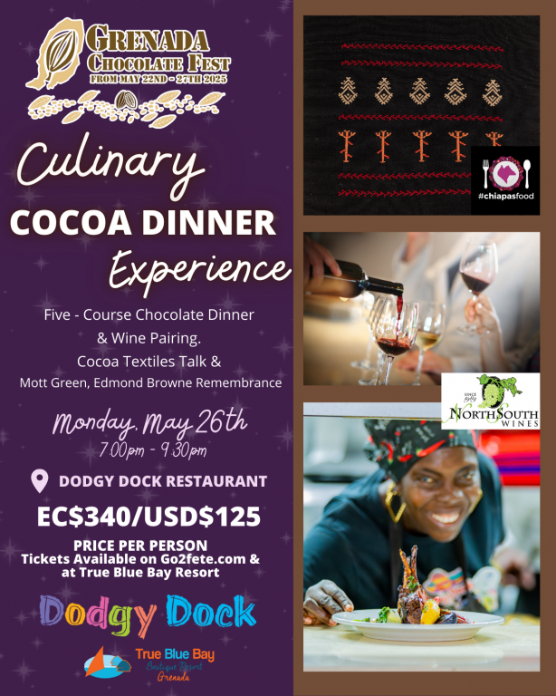 Culinary Cocoa Dinner Experience - Grenada Chocolate Fest