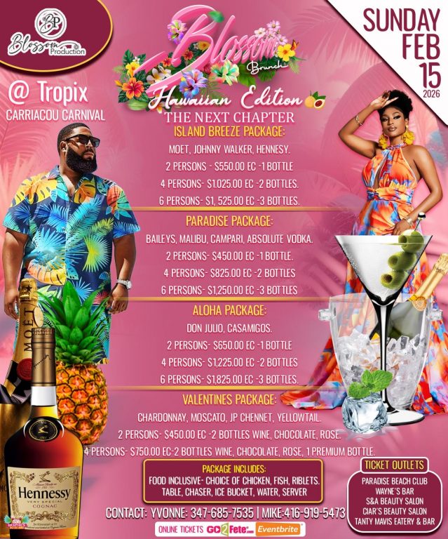 The Original Blossom Production Brunch - Hawaiian Edition- The Next Chapter