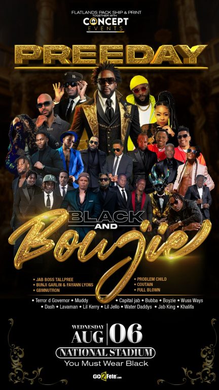 Preeday 2025 - Black and Boujie