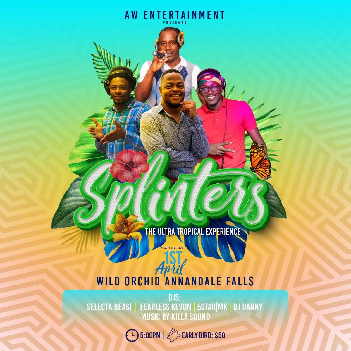 Splinters - The ultra Tropical Experience