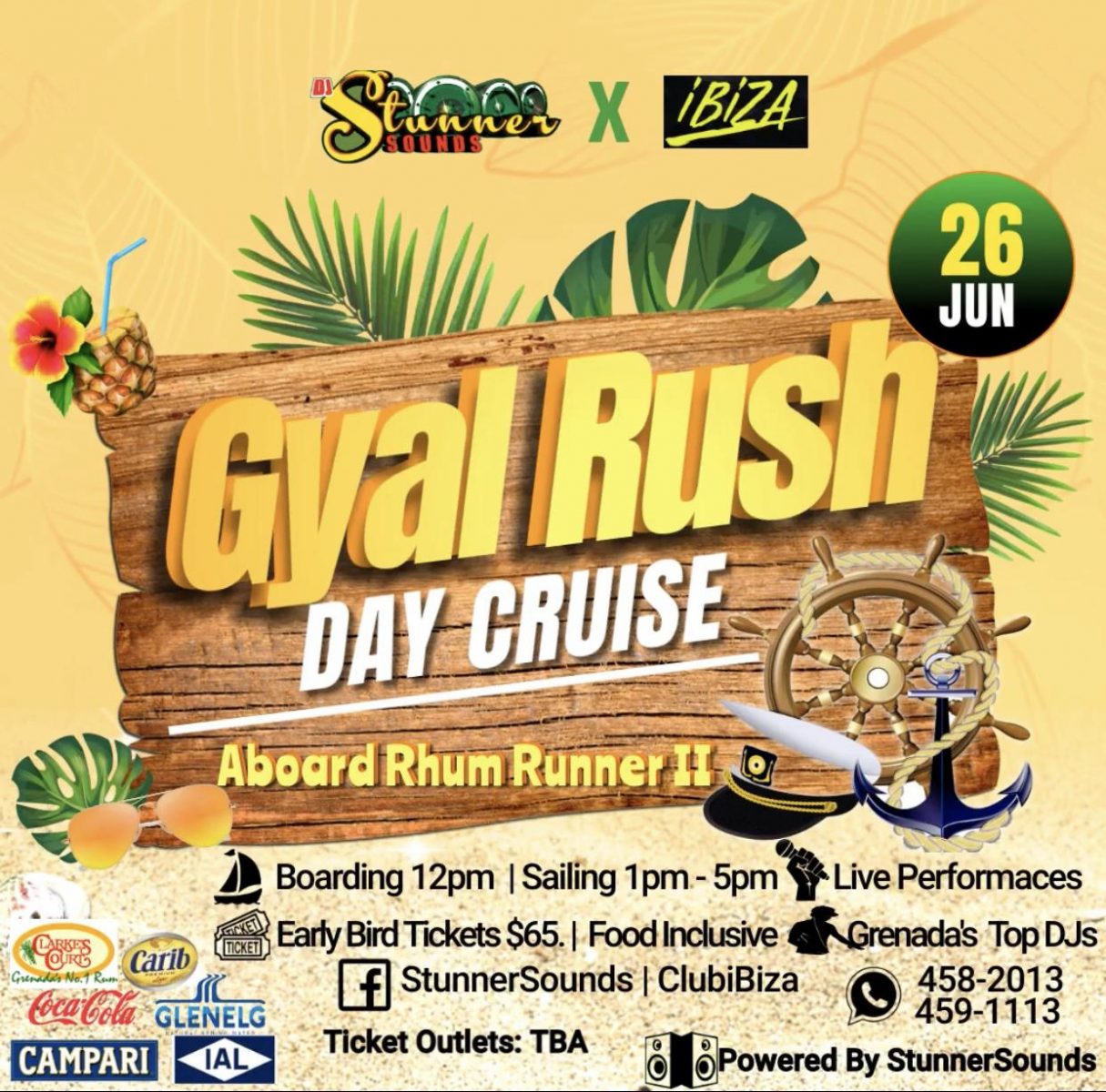 Gyal Rush Day Cruise - Rhum Runner 2