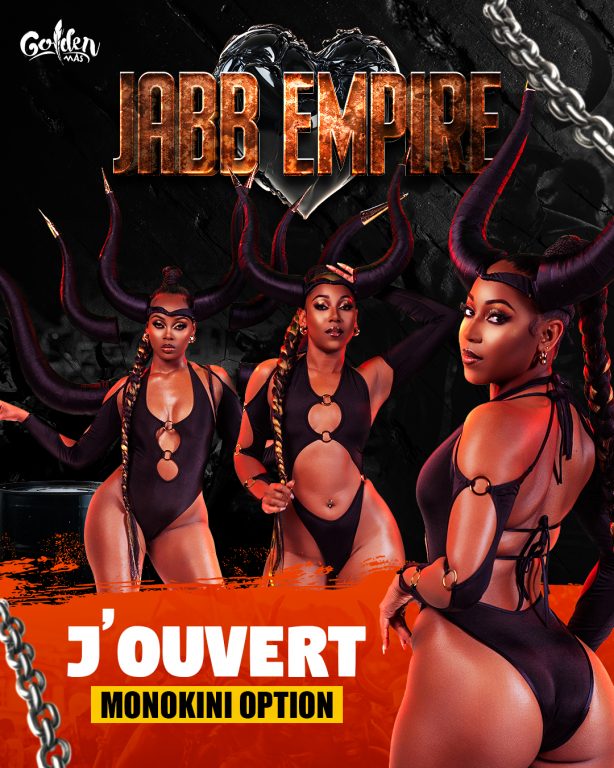 Jouvert Packages - Golden Mas