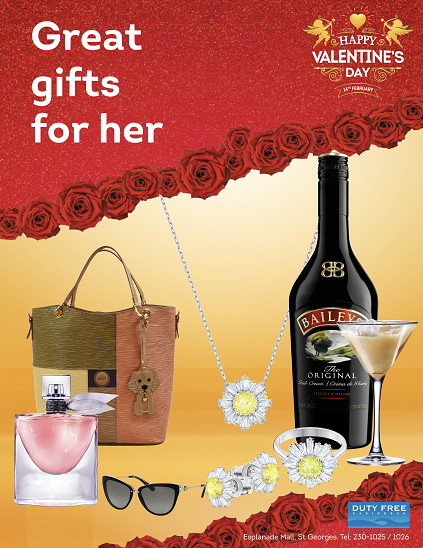 Valentines Promotions @ Duty Free Caribbean