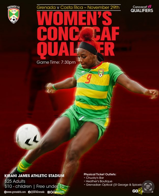 Concacaf Women’s Qualifier – Grenada vs Costa Rica