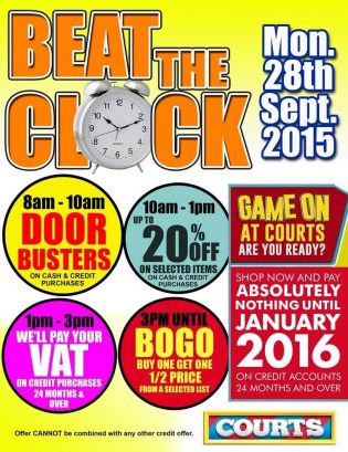 Whatz On at Court 25th Sept 2015