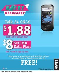 Wacky Wednesday Offer