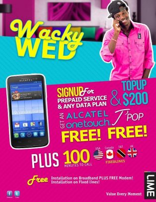 Wacky Wednesday at LIME Grenada