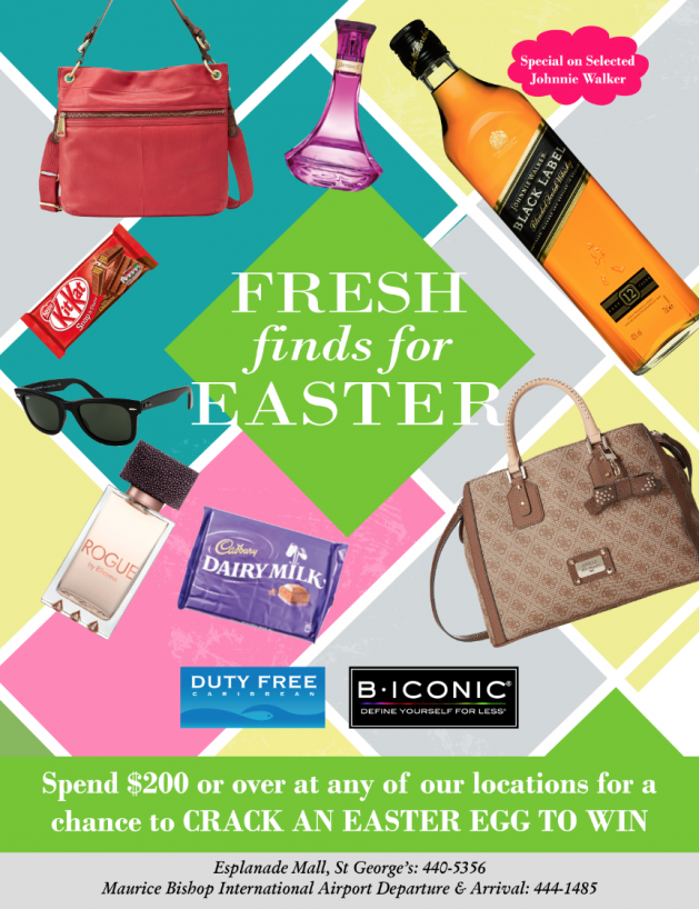 Easter Promotion at Dutyfree Caribbean