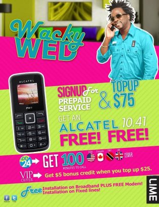 Wacky Wednesday at LIME Grenada