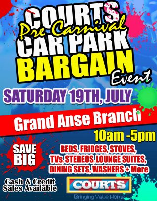 Courts Pre Carnival Bargain Event