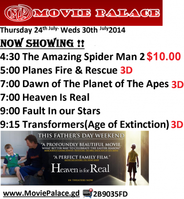 Now Showing @ Movie Palace