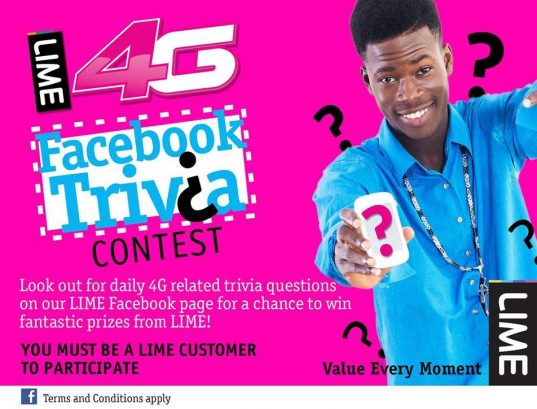 We're happy to announce the launch of our Facebook 4G Trivia contest!!