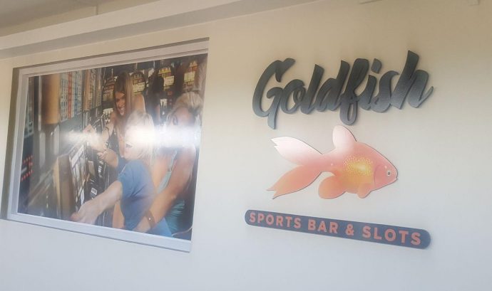 GRAND OPENING OF GOLD FISH SPORTS BAR & SLOTS - FRI. 6 JAN 2016