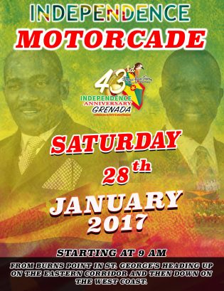 Independence Motorcade Sat.28th Jan