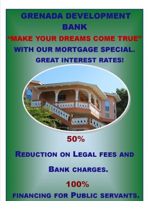 Home mortgage special at the Grenada Development Bank
