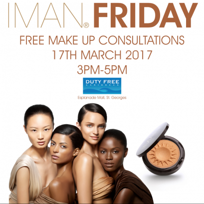 IMAN Friday at Dutyfree Caribbean