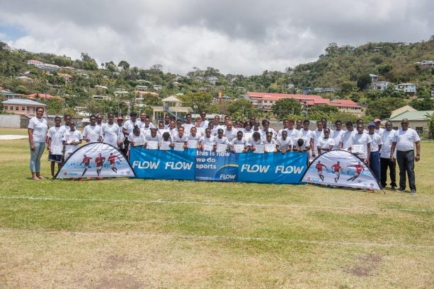46 Young Footballers Participated in the Flow Ultimate Football Experience