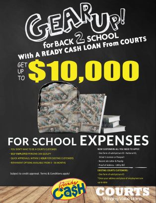 Back To School Ready Cash