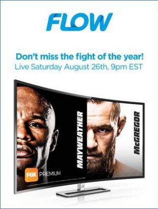 9pm Tonight - Mayweather vc McGregor Fight