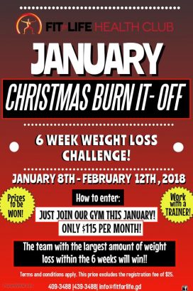 Christmas Burn It Off Challenge