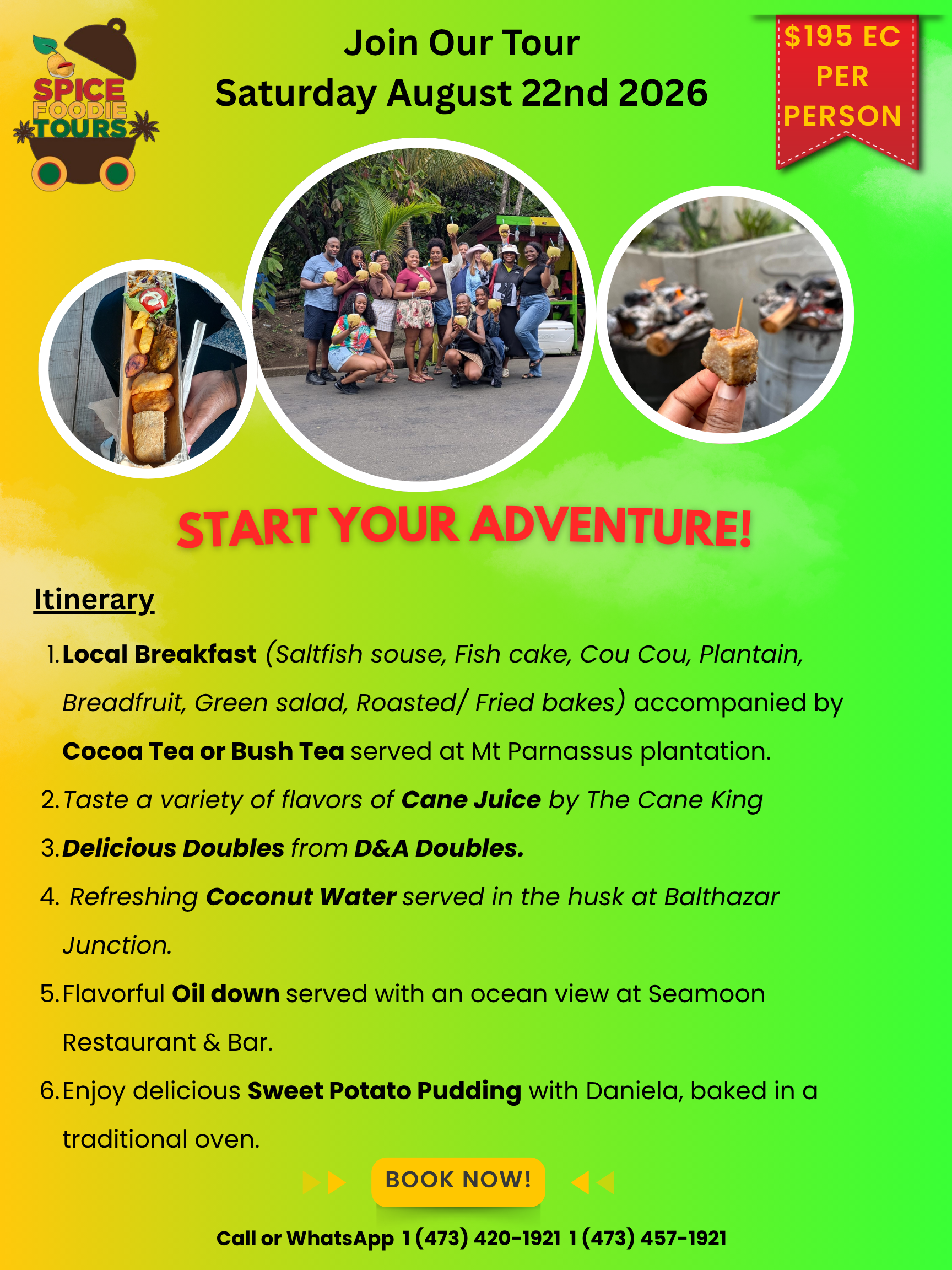Spice Foodie Tours - Taste Of La Baye