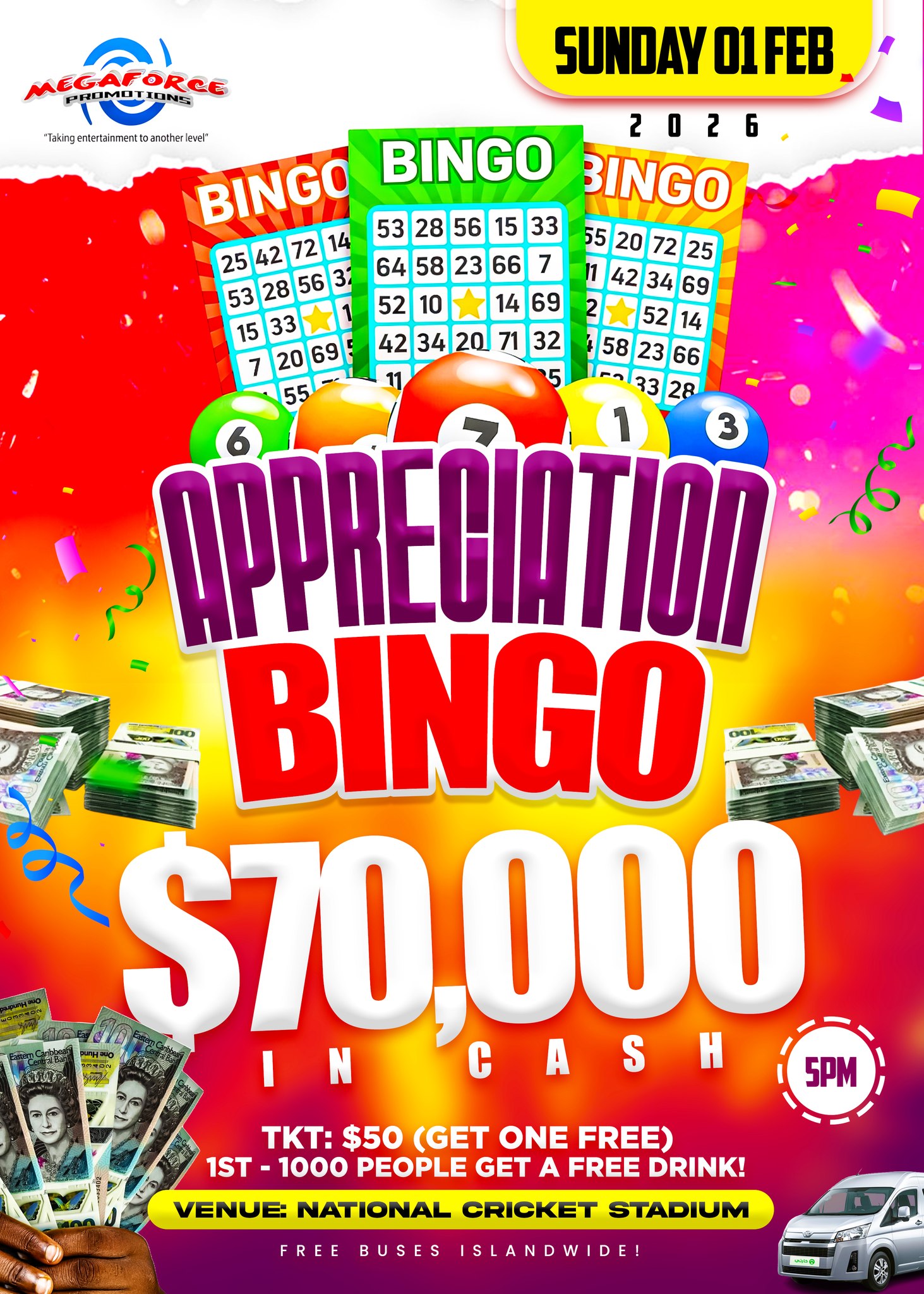 APPRECIATION BINGO 2026