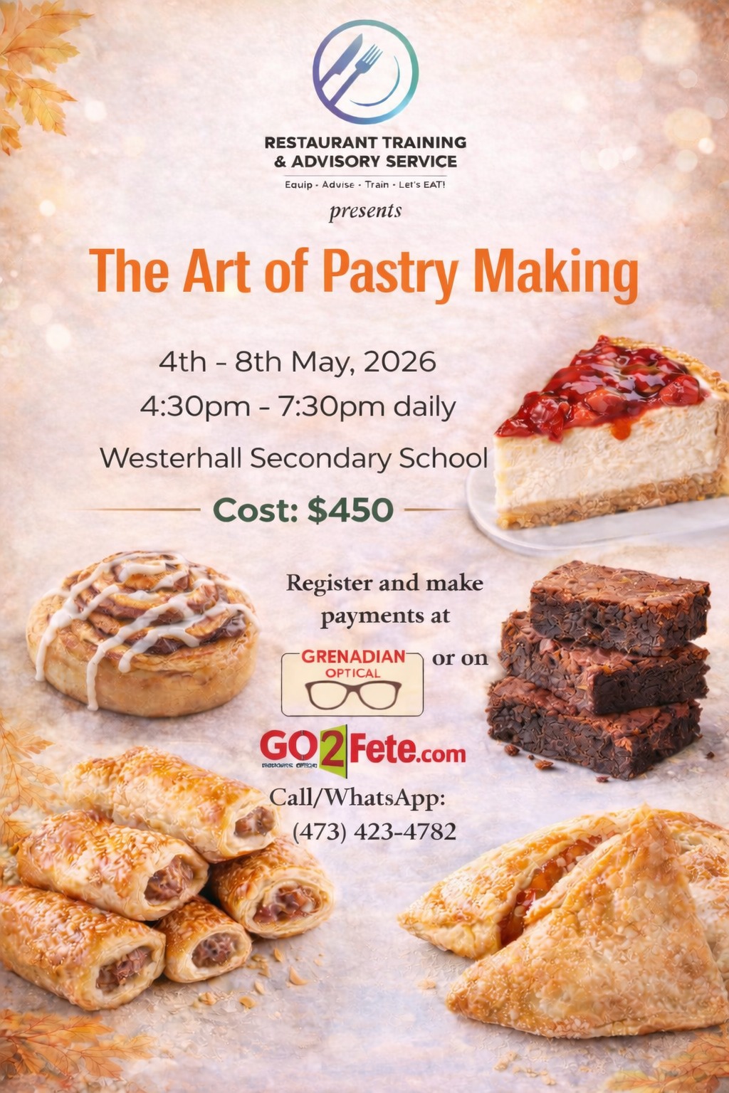 The art of Pastry making