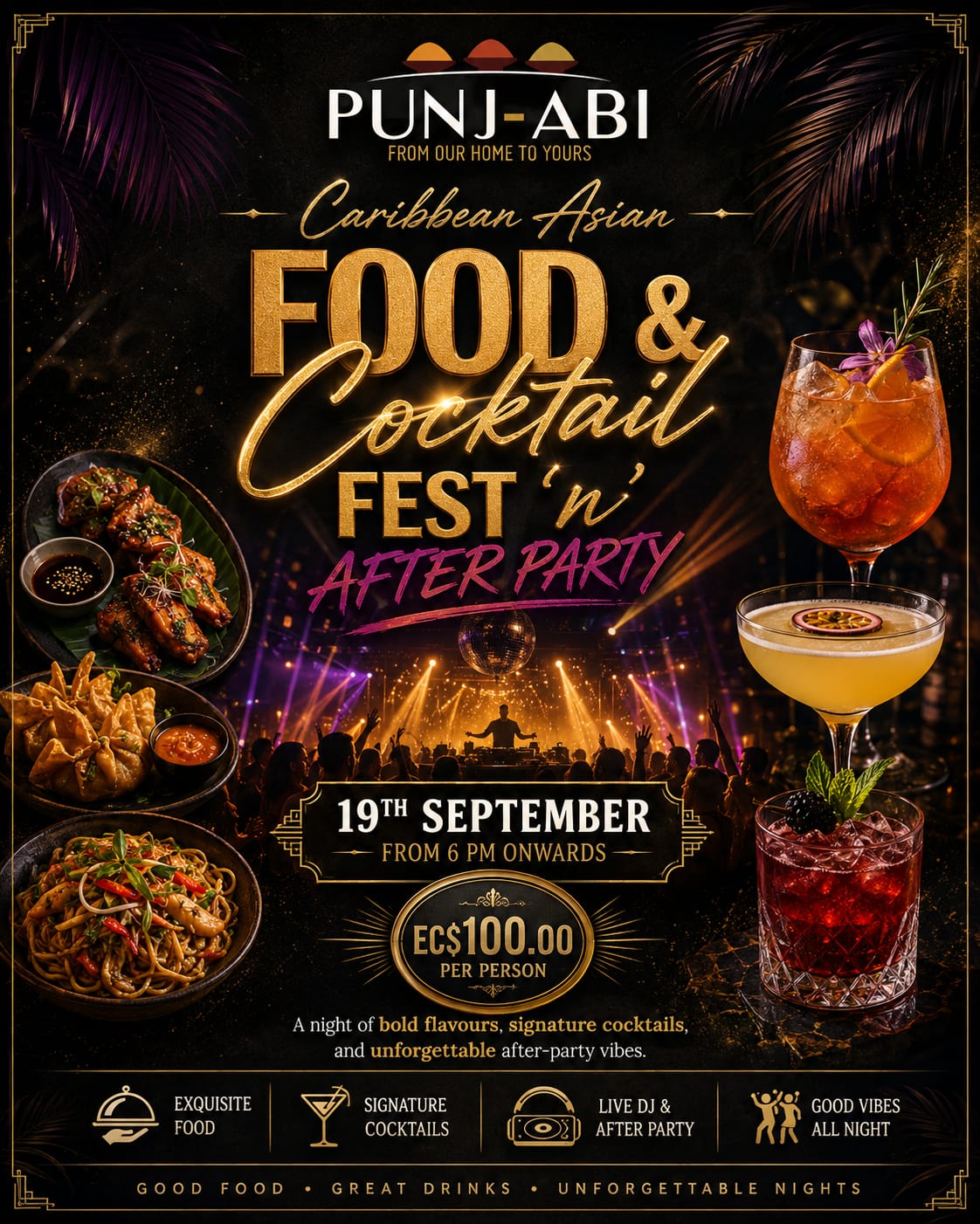 Caribbean Asian Food & Cocktail Fest