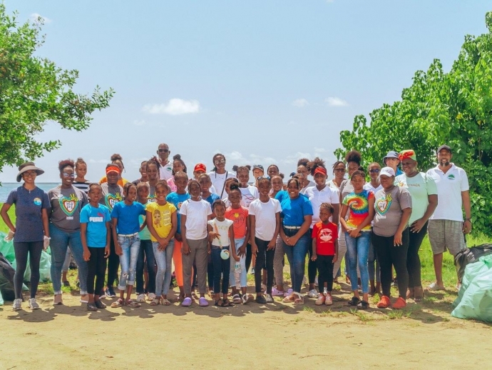 Over 400 Pounds of Garbage Cleared from Soubise Coastline by Volunteers
