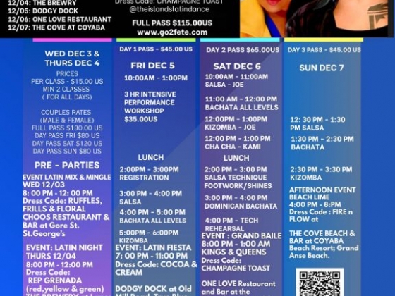 The Islands Latin Dance Fusion Festival