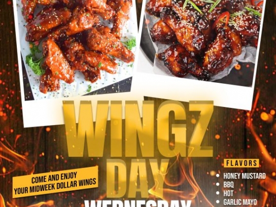 WINGZ WEDNESDAY - A DOLLAR A WING