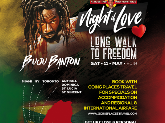 GRENADA IS GOING PLACES WITH BUJU BANTON TOUR