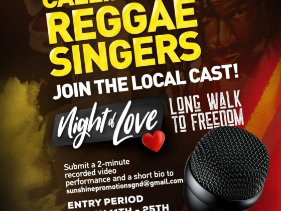 BE AN OPENING ACT FOR THE BUJU TOUR IN GRENADA